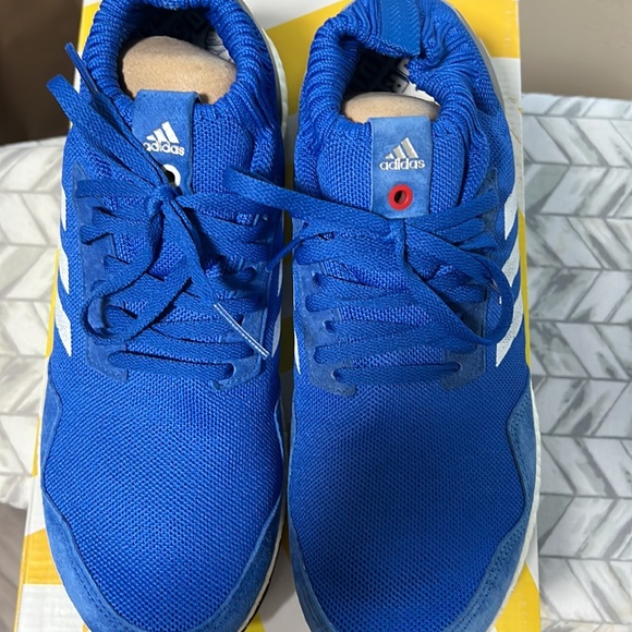 Adidas UltraBoost Mid in Blue mens 9.5 worn once - Picture 5 of 8